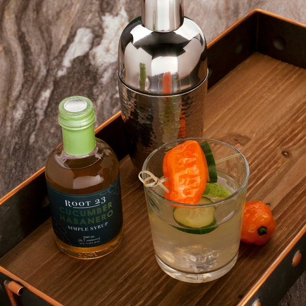 Cucumber Habanero ROOT 23. Simple Syrups. Simple Cocktails. ROOT23