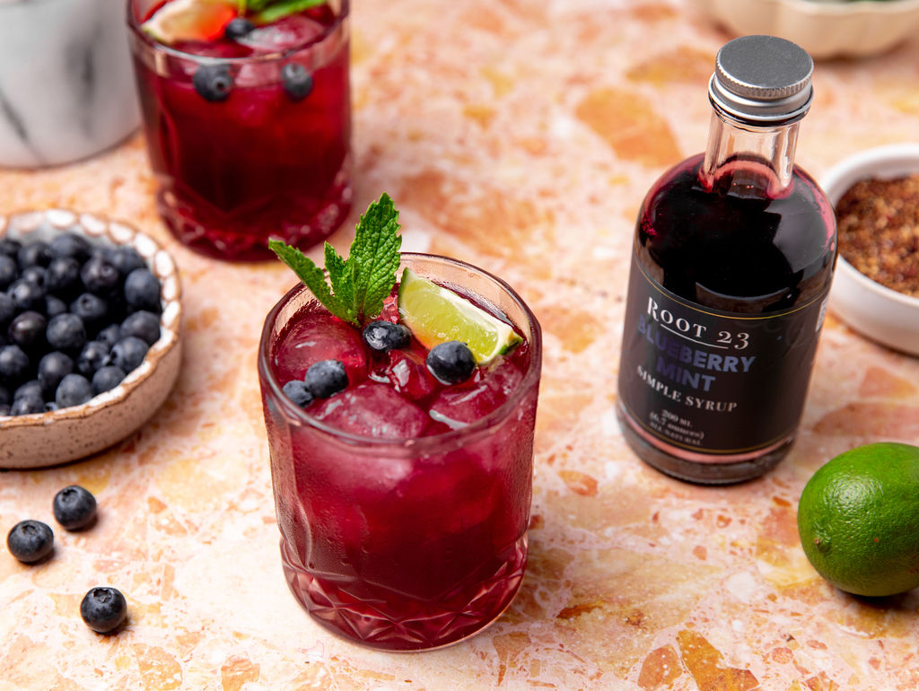 Blueberry Hibiscus Margarita
