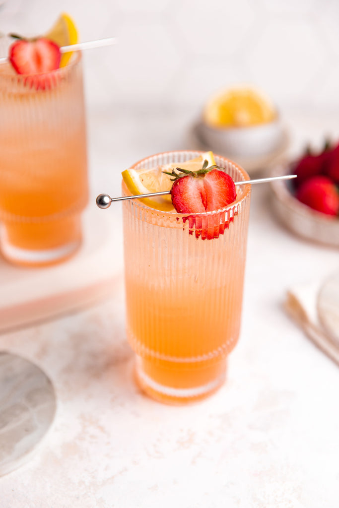 Strawberry Yuzu Tom Collins