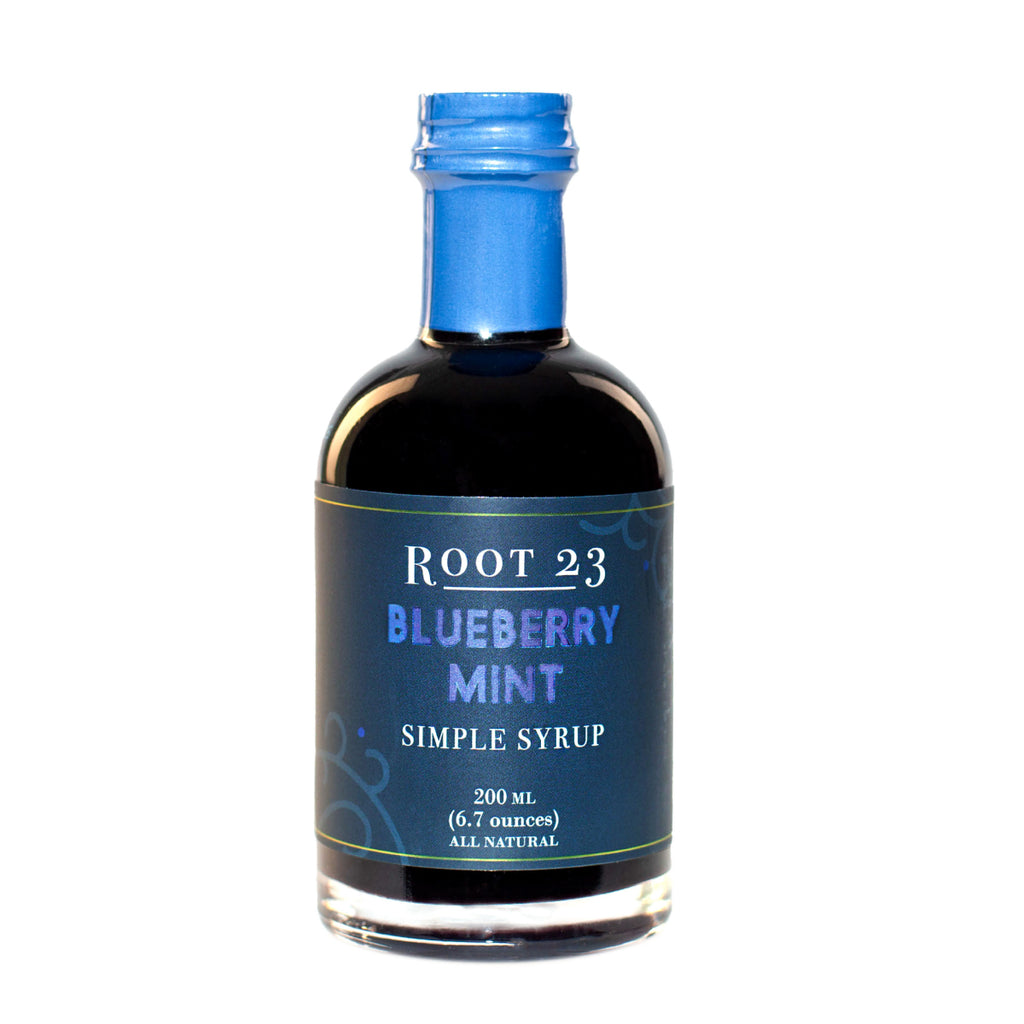 Blueberry Mint Simple Syrup | Root23