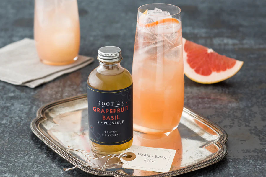 ROOT 23 Grapefruit Basil Simple Syrup