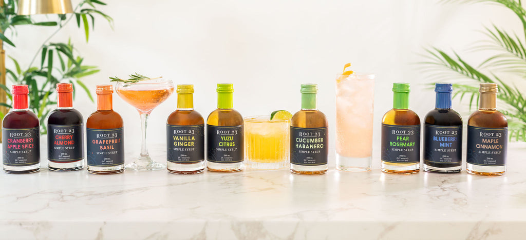 Root23 Simple Syrups for Cocktails and Mocktails