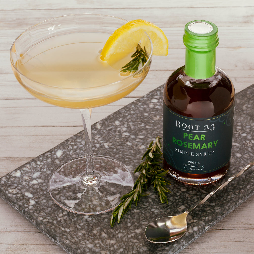 Pear Rosemary Simple Syrup | Root23